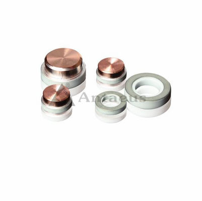 Constante diélectrique 9.5 9.8 Pièces céramiques personnalisées en couleur vitrée pour usinage
